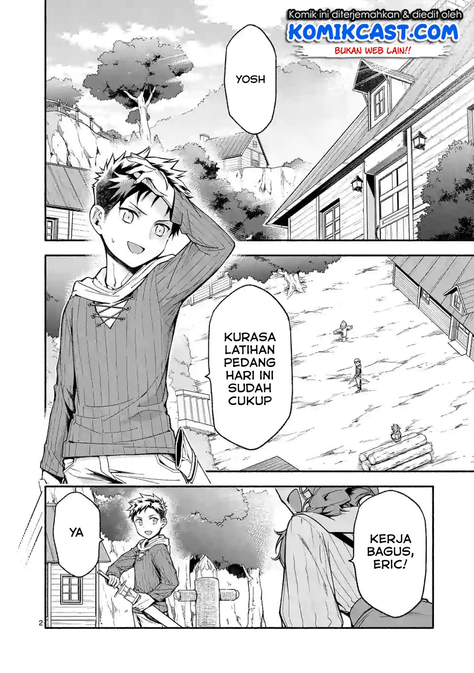 Halaman 3 dari Shi ni Modori, Subete o Sukuu Tame ni Saikyou e to Itaru @ Comic Chapter 4