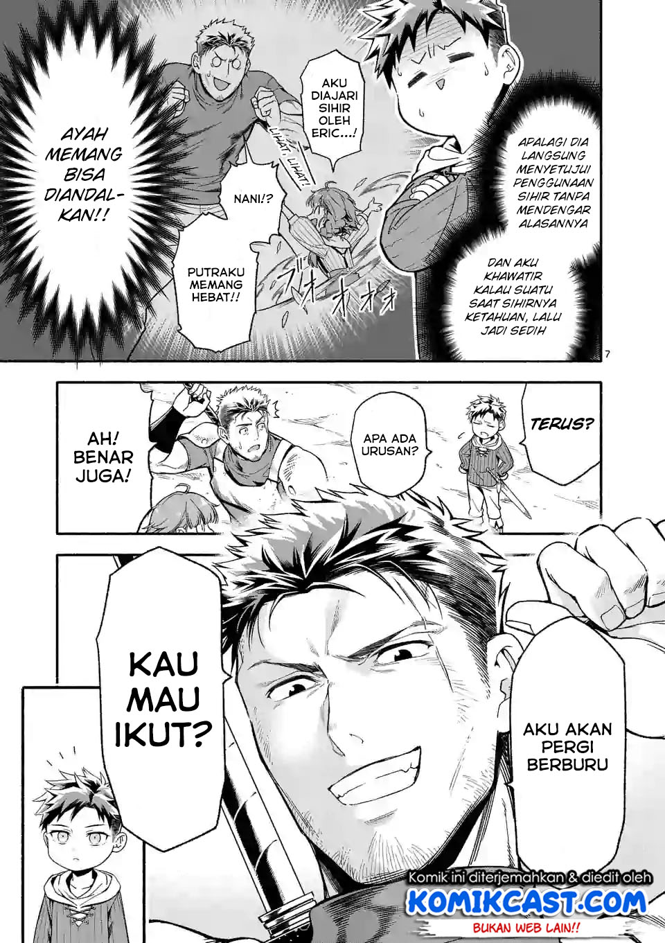 Halaman 8 dari Shi ni Modori, Subete o Sukuu Tame ni Saikyou e to Itaru @ Comic Chapter 4
