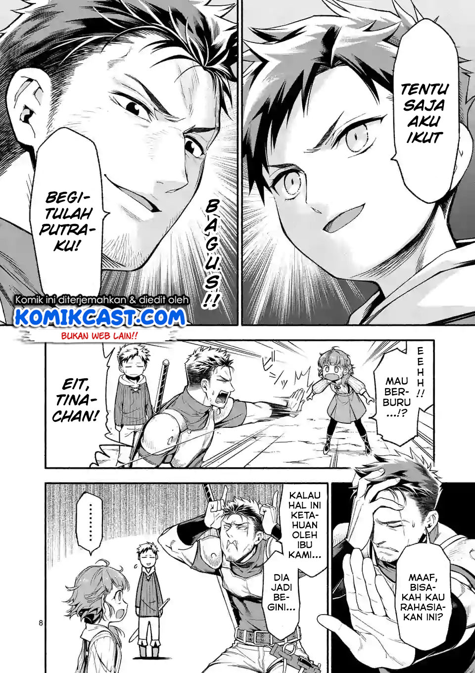 Halaman 9 dari Shi ni Modori, Subete o Sukuu Tame ni Saikyou e to Itaru @ Comic Chapter 4