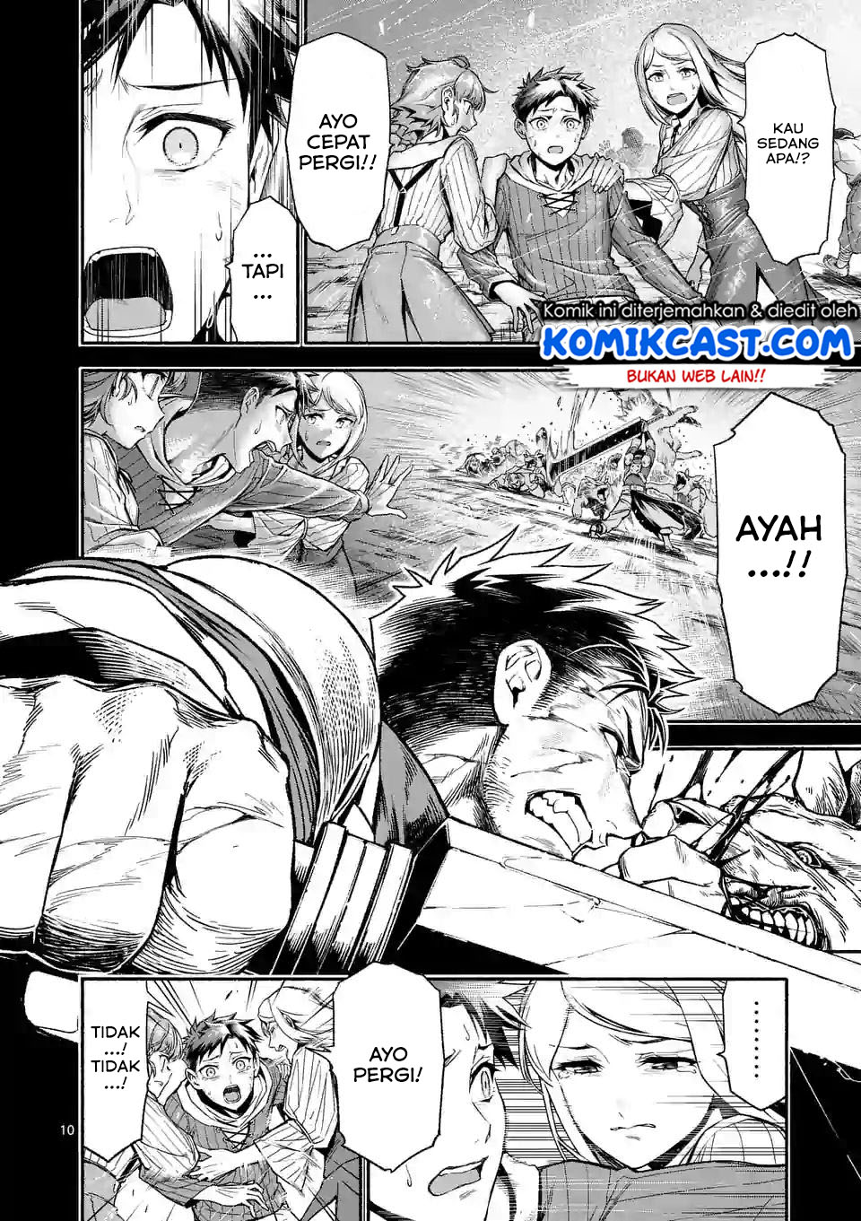 Halaman 11 dari Shi ni Modori, Subete o Sukuu Tame ni Saikyou e to Itaru @ Comic Chapter 6