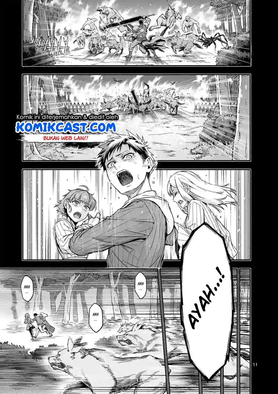 Halaman 12 dari Shi ni Modori, Subete o Sukuu Tame ni Saikyou e to Itaru @ Comic Chapter 6