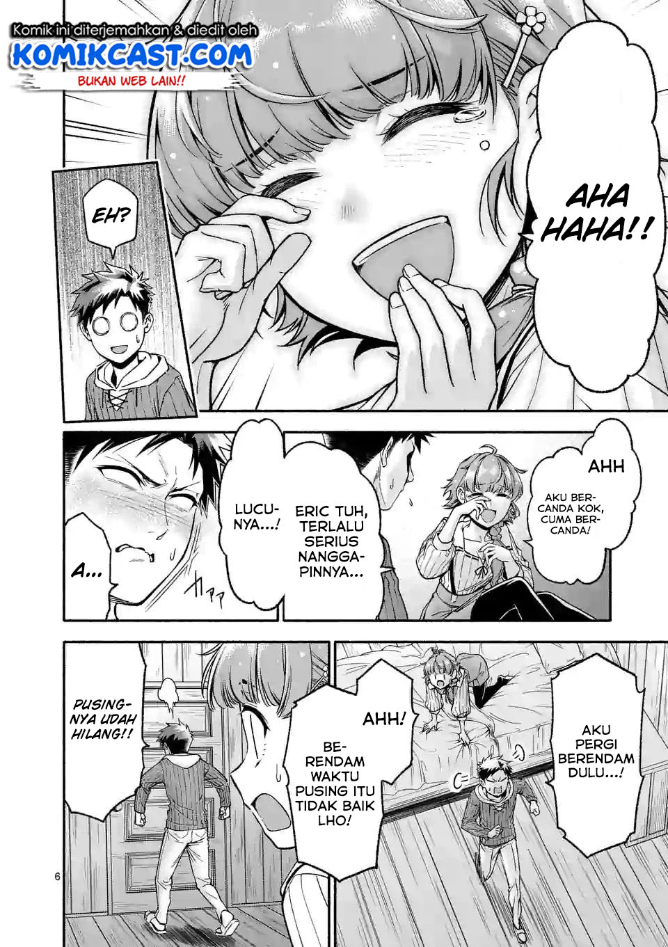 Halaman 7 dari Shi ni Modori, Subete o Sukuu Tame ni Saikyou e to Itaru @ Comic Chapter 6