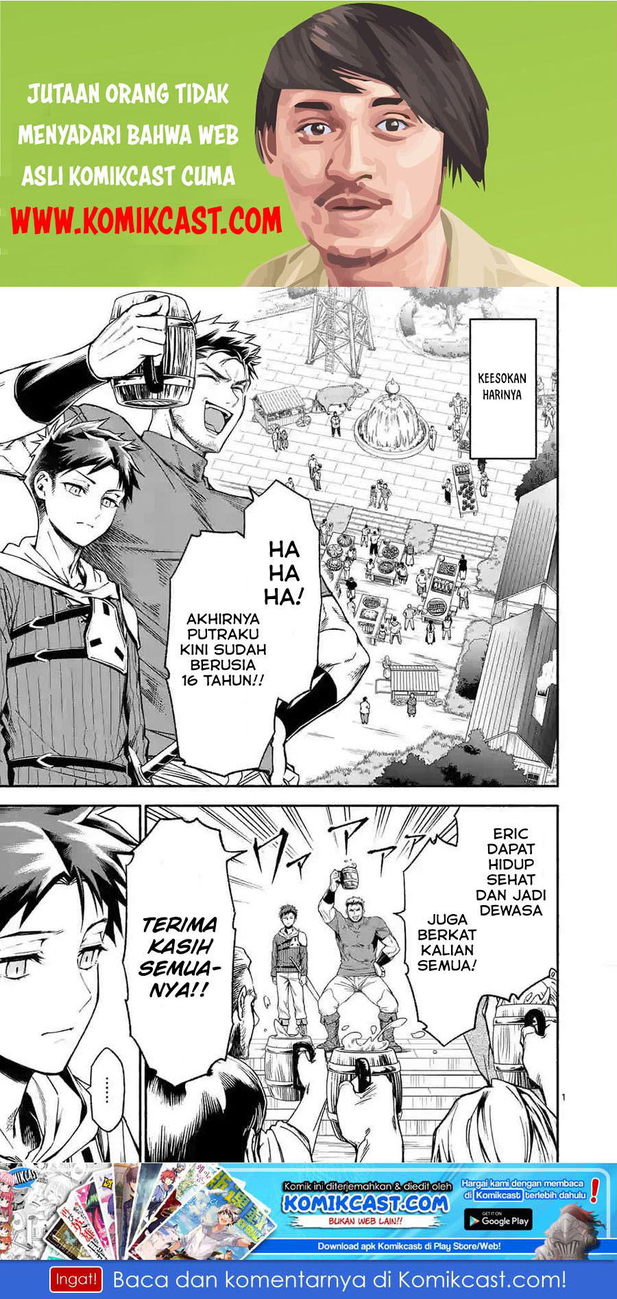 Halaman 2 dari Shi ni Modori, Subete o Sukuu Tame ni Saikyou e to Itaru @ Comic Chapter 7
