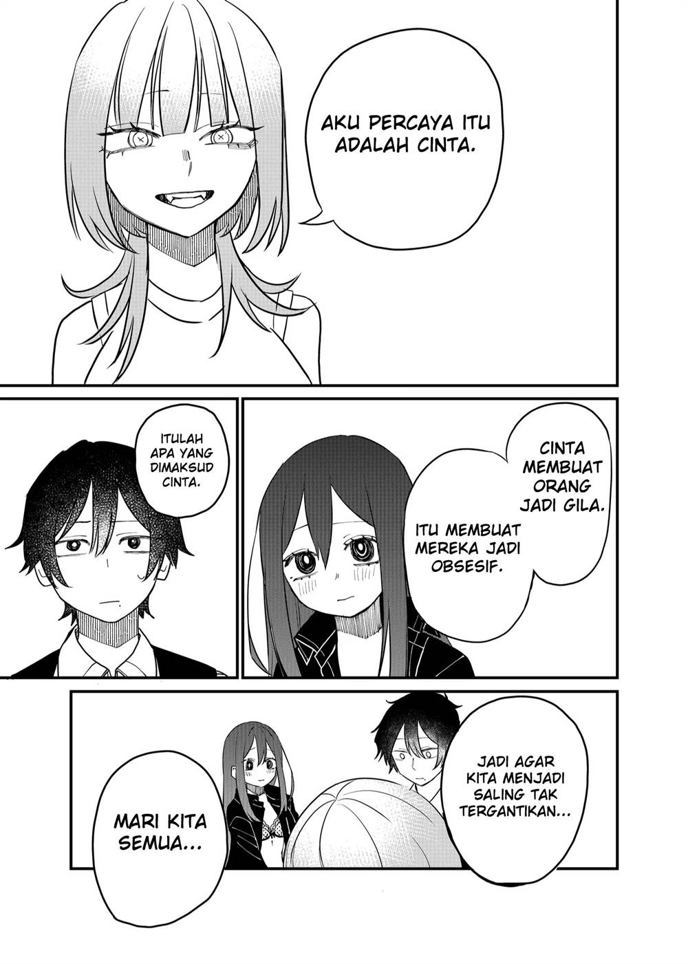 Halaman 14 dari Shihai Shoujo Kubaru-chan Chapter 19