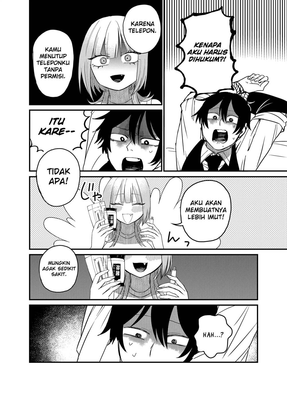 Halaman 2 dari Shihai Shoujo Kubaru-chan Chapter 19