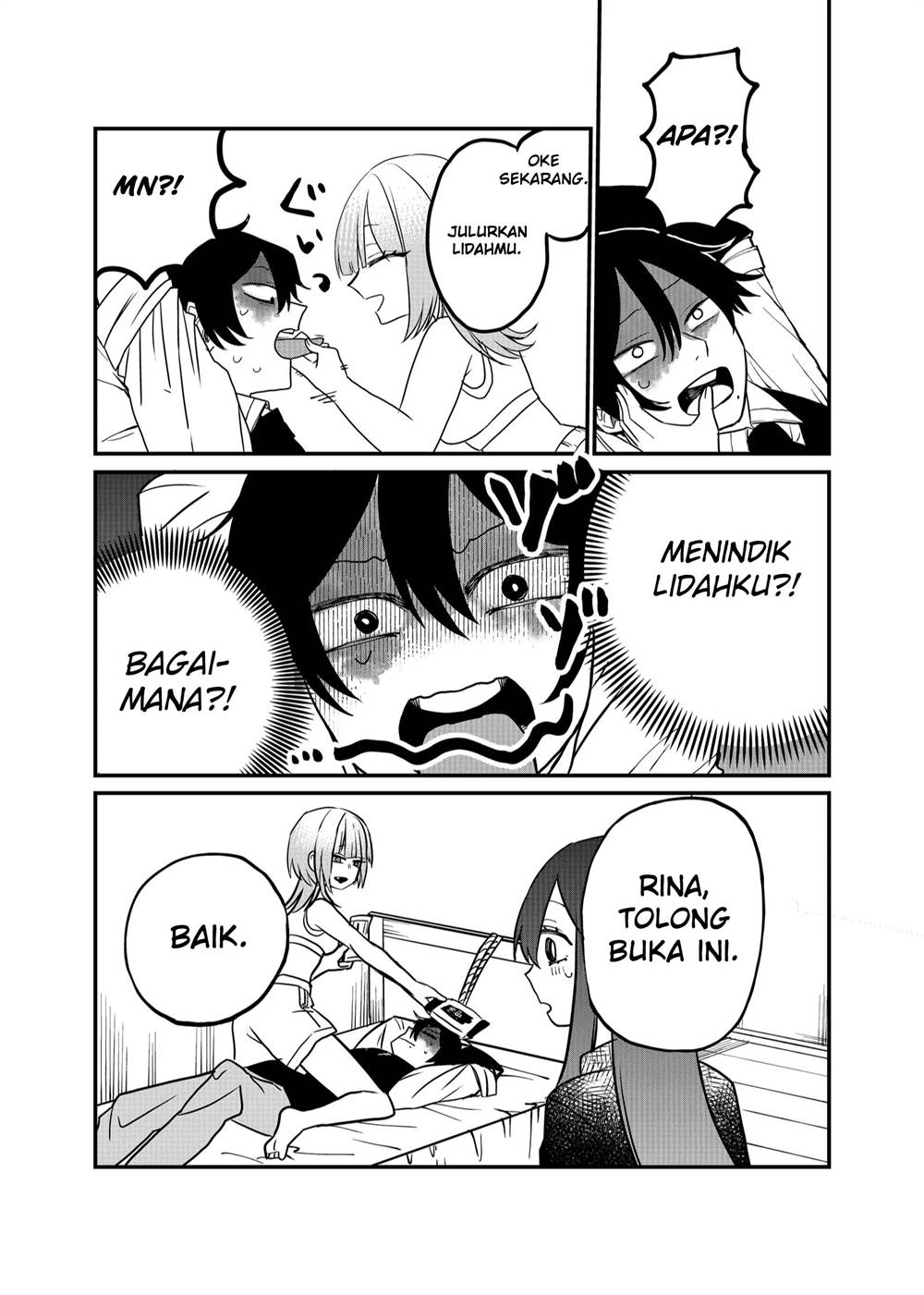 Halaman 4 dari Shihai Shoujo Kubaru-chan Chapter 19