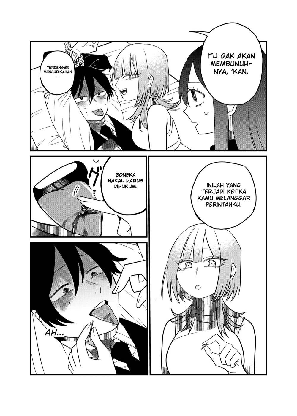 Halaman 9 dari Shihai Shoujo Kubaru-chan Chapter 19