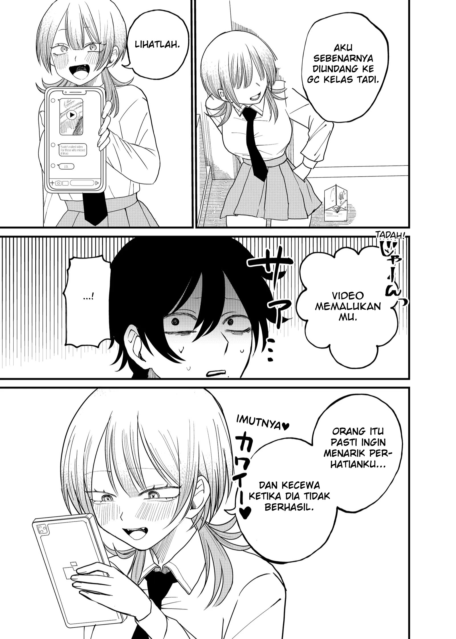 Halaman 11 dari Shihai Shoujo Kubaru-chan Chapter 3
