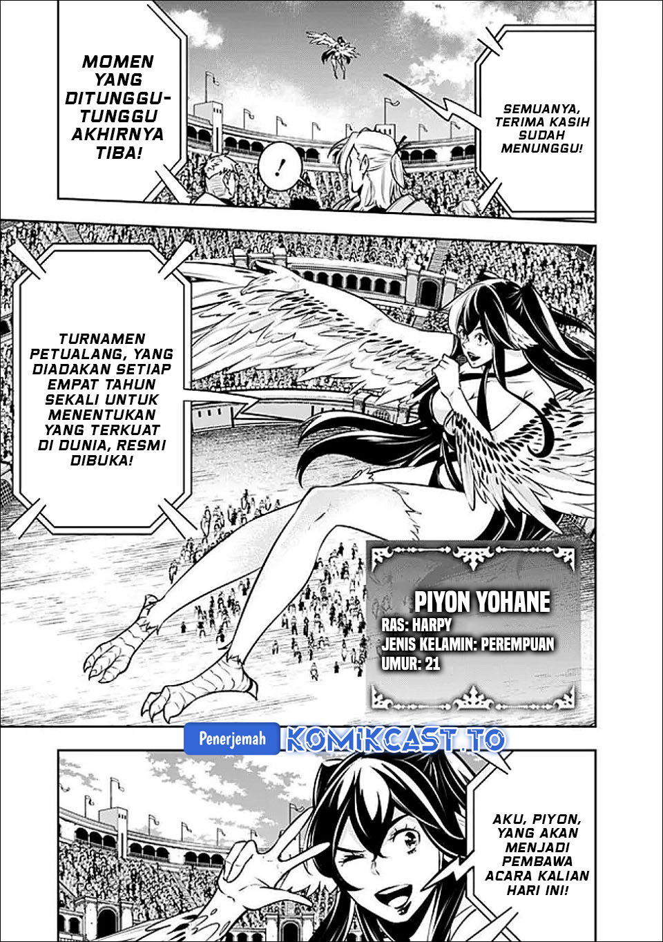 Shijou Saikyou no Mahou Kenshi, F Rank Boukensha ni Tensei Suru chapter 146 halaman 4