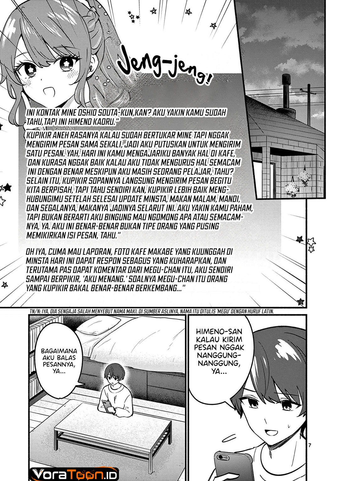 Halaman 8 dari Shiotaiou no Sato-san ga Ore ni dake Amai Chapter 87