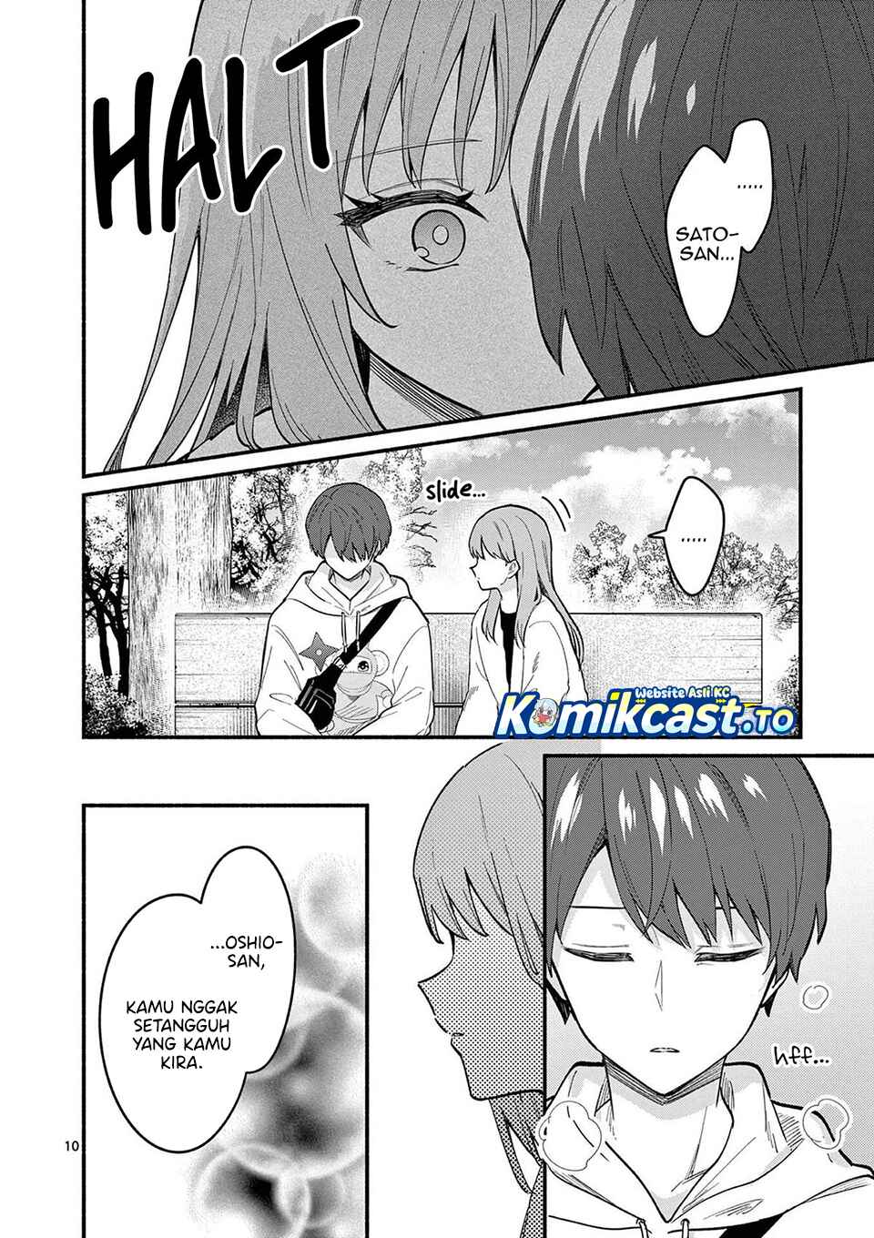 Shiotaiou no Sato-san ga Ore ni dake Amai chapter 78 halaman 11