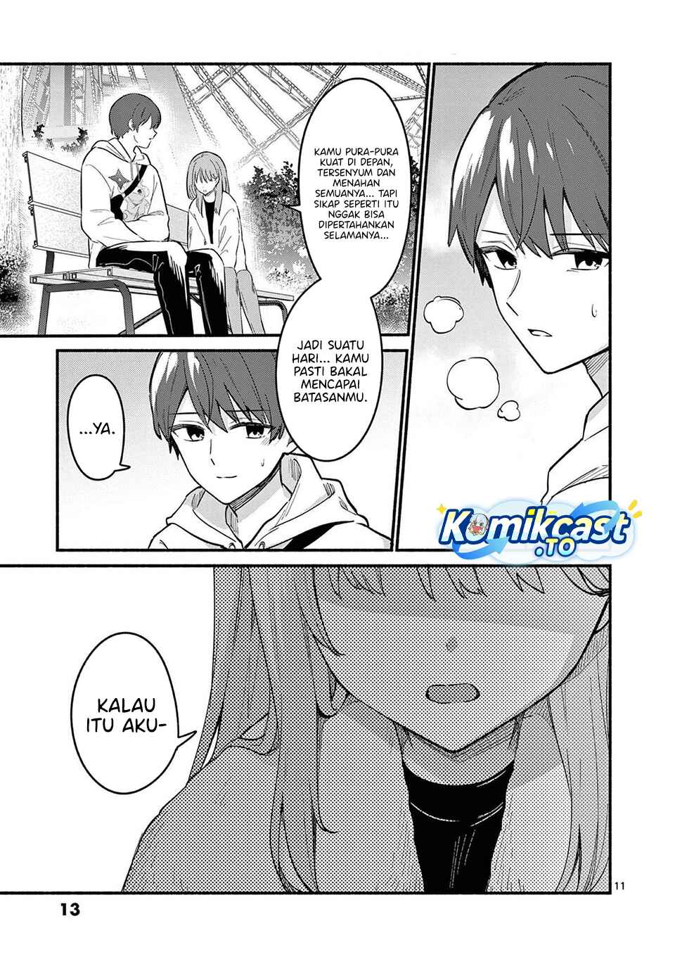 Shiotaiou no Sato-san ga Ore ni dake Amai chapter 78 halaman 12