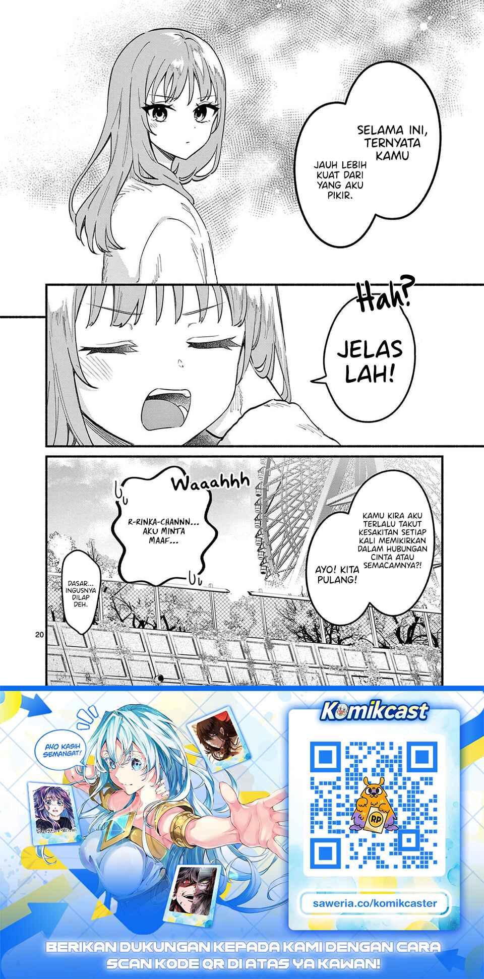 Shiotaiou no Sato-san ga Ore ni dake Amai chapter 78 halaman 20