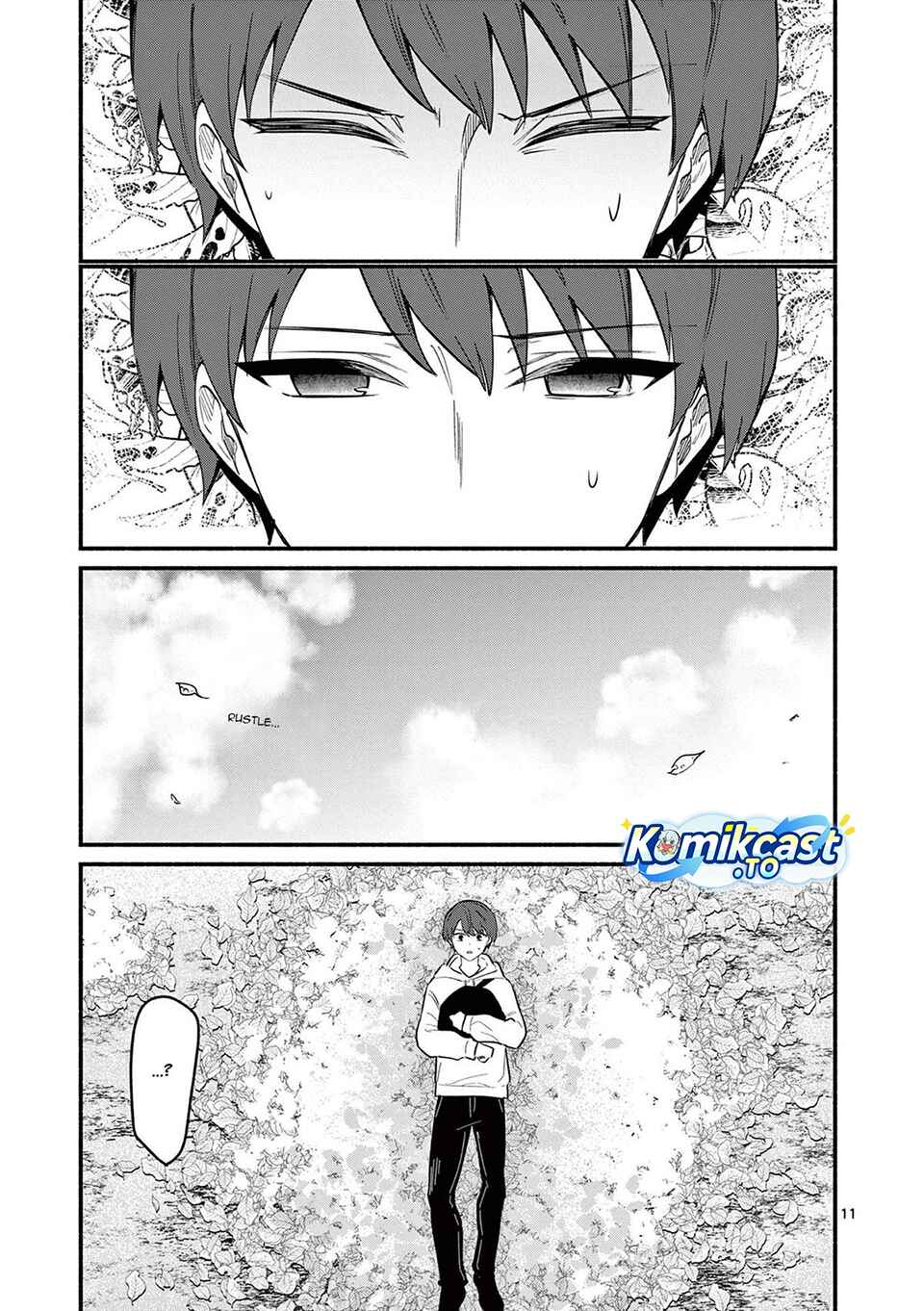 Halaman 12 dari Shiotaiou no Sato-san ga Ore ni dake Amai Chapter 80