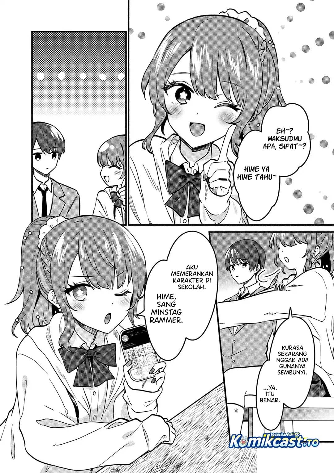 Halaman 9 dari Shiotaiou no Sato-san ga Ore ni dake Amai Chapter 84