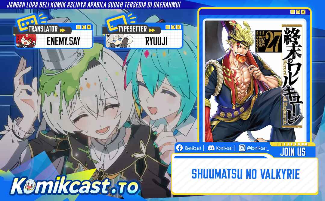 Halaman 1 dari Shuumatsu no Valkyrie Chapter 120
