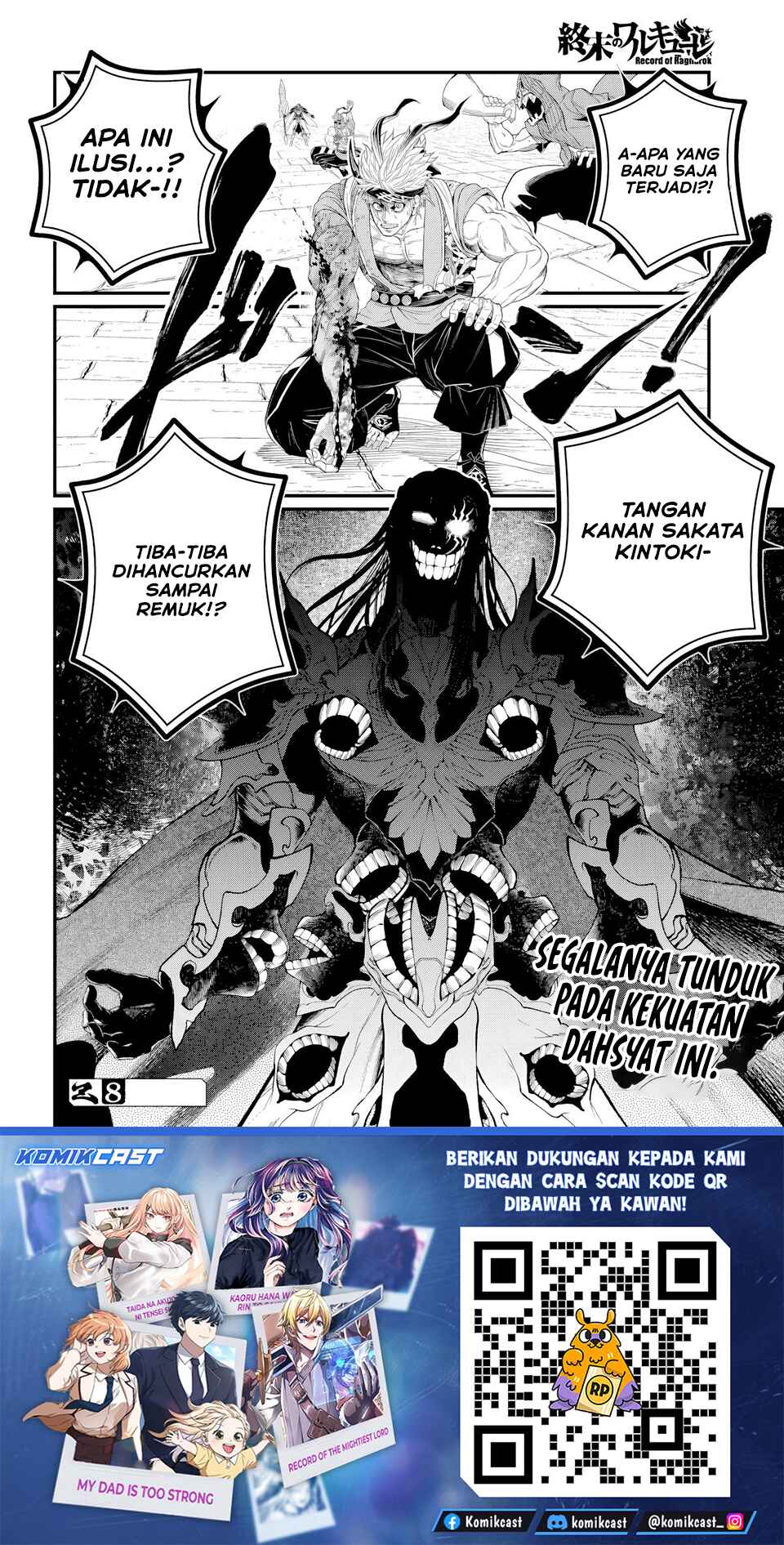 Halaman 27 dari Shuumatsu no Valkyrie Chapter 120