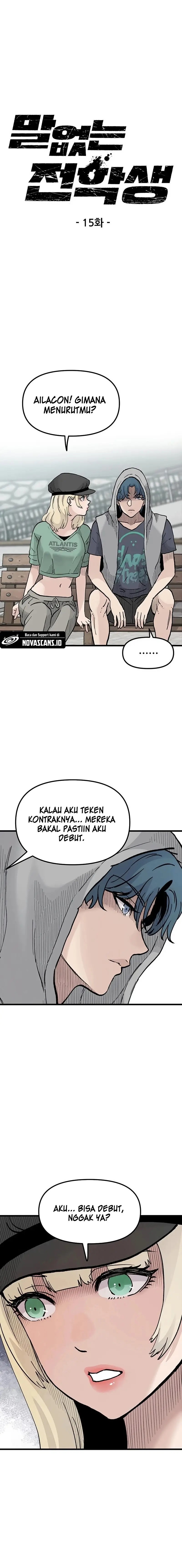 The Silent Transfer Student Chapter 15 – halaman 1