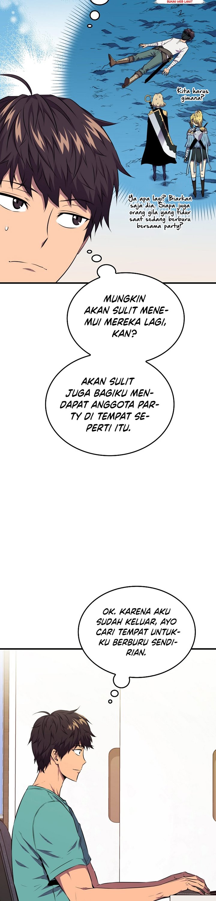 Halaman 21 dari Sleeping Ranker Chapter 19