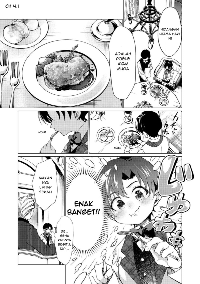 Halaman 1 dari Sofubo Wo Tazunete Iede Kyodai Ni Nin Tabi Haha to No Wakare, Nigiyakana Tabiji Chapter 4.1