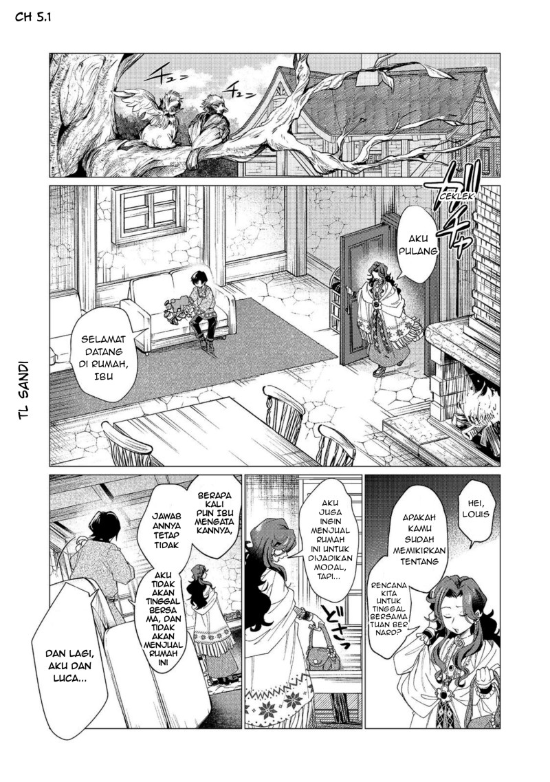 Halaman 1 dari Sofubo Wo Tazunete Iede Kyodai Ni Nin Tabi Haha to No Wakare, Nigiyakana Tabiji Chapter 5.1