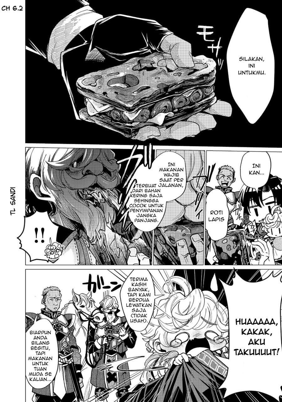 Halaman 1 dari Sofubo Wo Tazunete Iede Kyodai Ni Nin Tabi Haha to No Wakare, Nigiyakana Tabiji Chapter 6.2