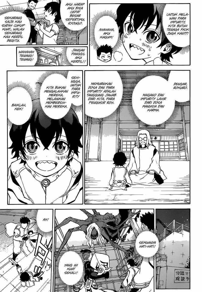 Halaman 19 dari Sousei no Onmyouji Chapter 1
