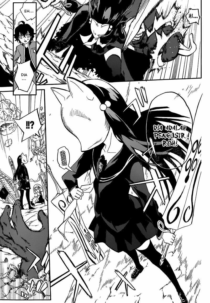 Halaman 34 dari Sousei no Onmyouji Chapter 1