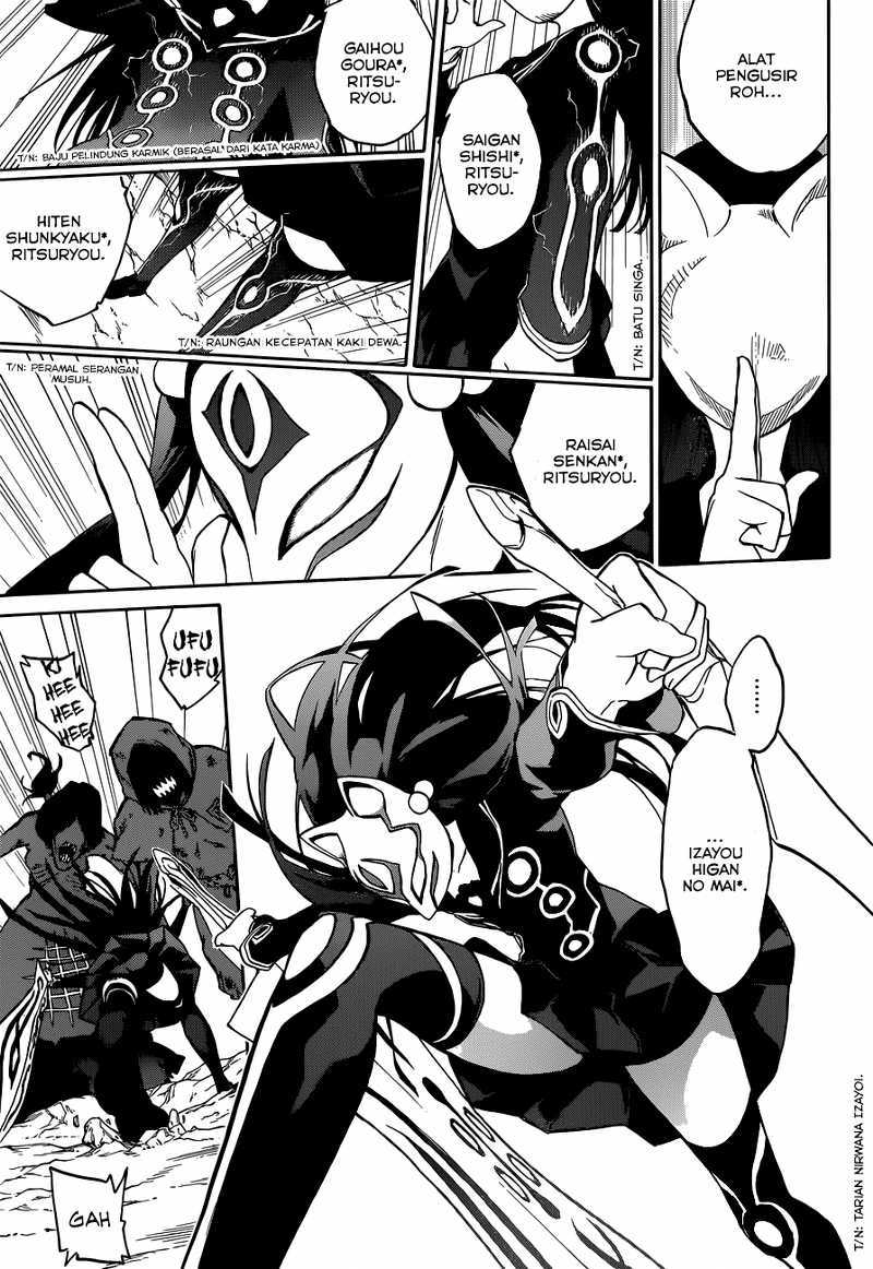 Halaman 36 dari Sousei no Onmyouji Chapter 1