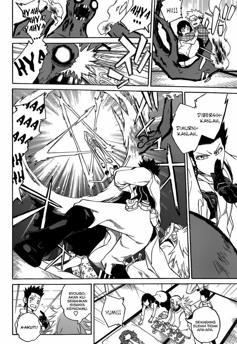 Halaman 8 dari Sousei no Onmyouji Chapter 1