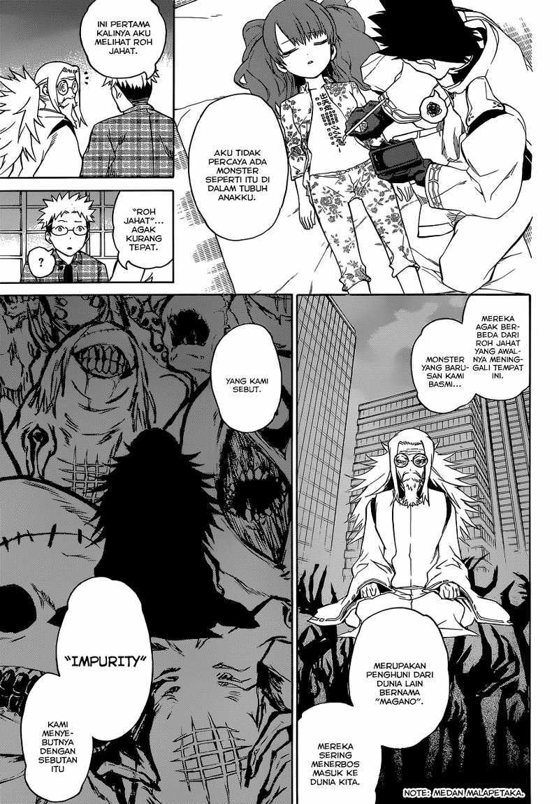Halaman 9 dari Sousei no Onmyouji Chapter 1