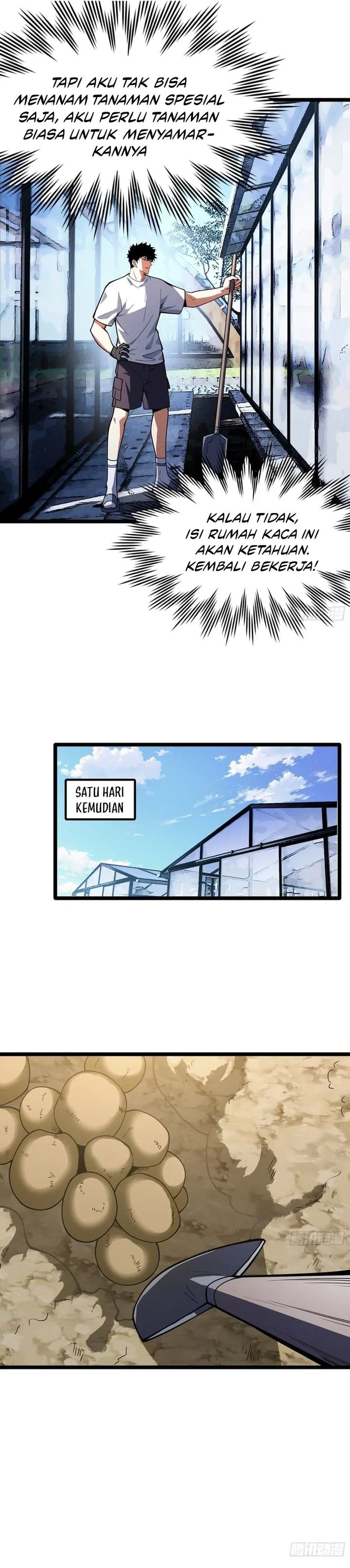 Halaman 11 dari I, Farmer, Plant the Undead Chapter 6