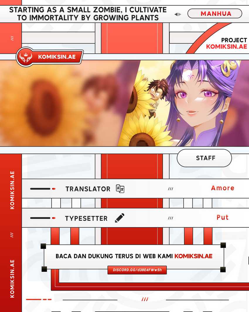 Halaman 1 dari Starting as a Small Zombie, I Cultivate to Immortality by Growing Plants Chapter 11