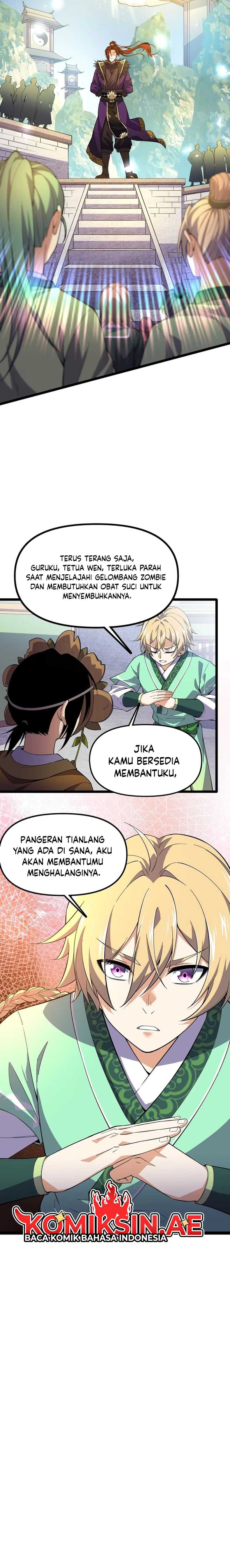 Halaman 9 dari Starting as a Small Zombie, I Cultivate to Immortality by Growing Plants Chapter 11