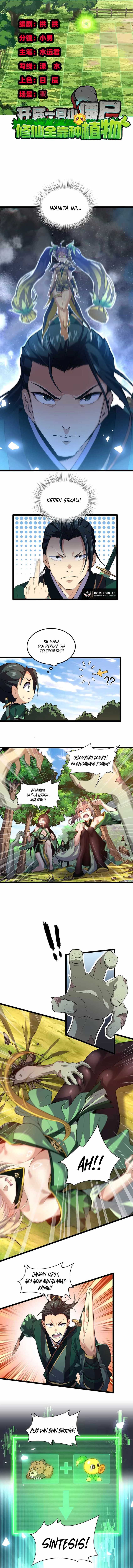 Halaman 2 dari Starting as a Small Zombie, I Cultivate to Immortality by Growing Plants Chapter 4