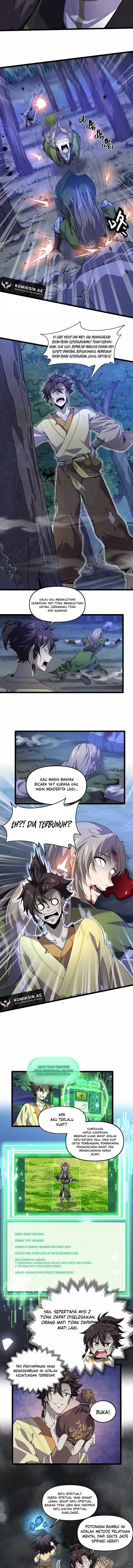 Halaman 4 dari Starting as a Small Zombie, I Cultivate to Immortality by Growing Plants Chapter 5