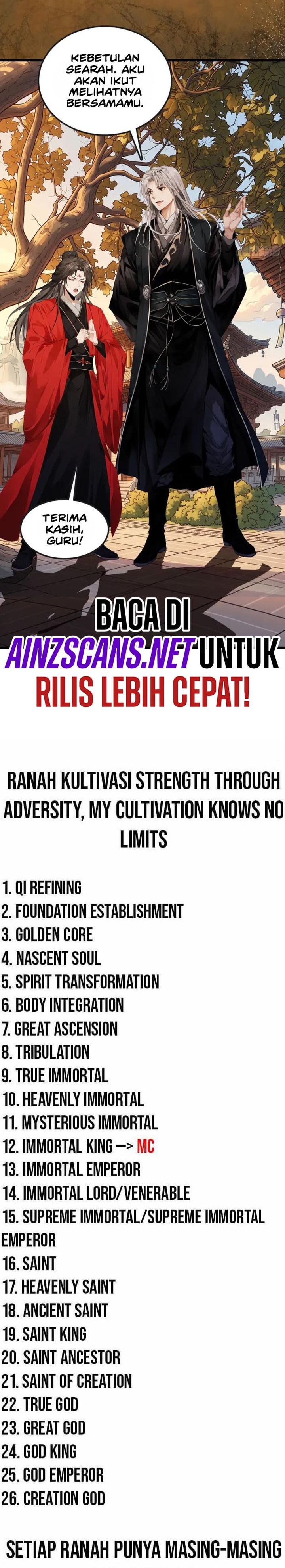 Strength Through Adversity, My Cultivation Knows No Limits chapter 125 halaman 33