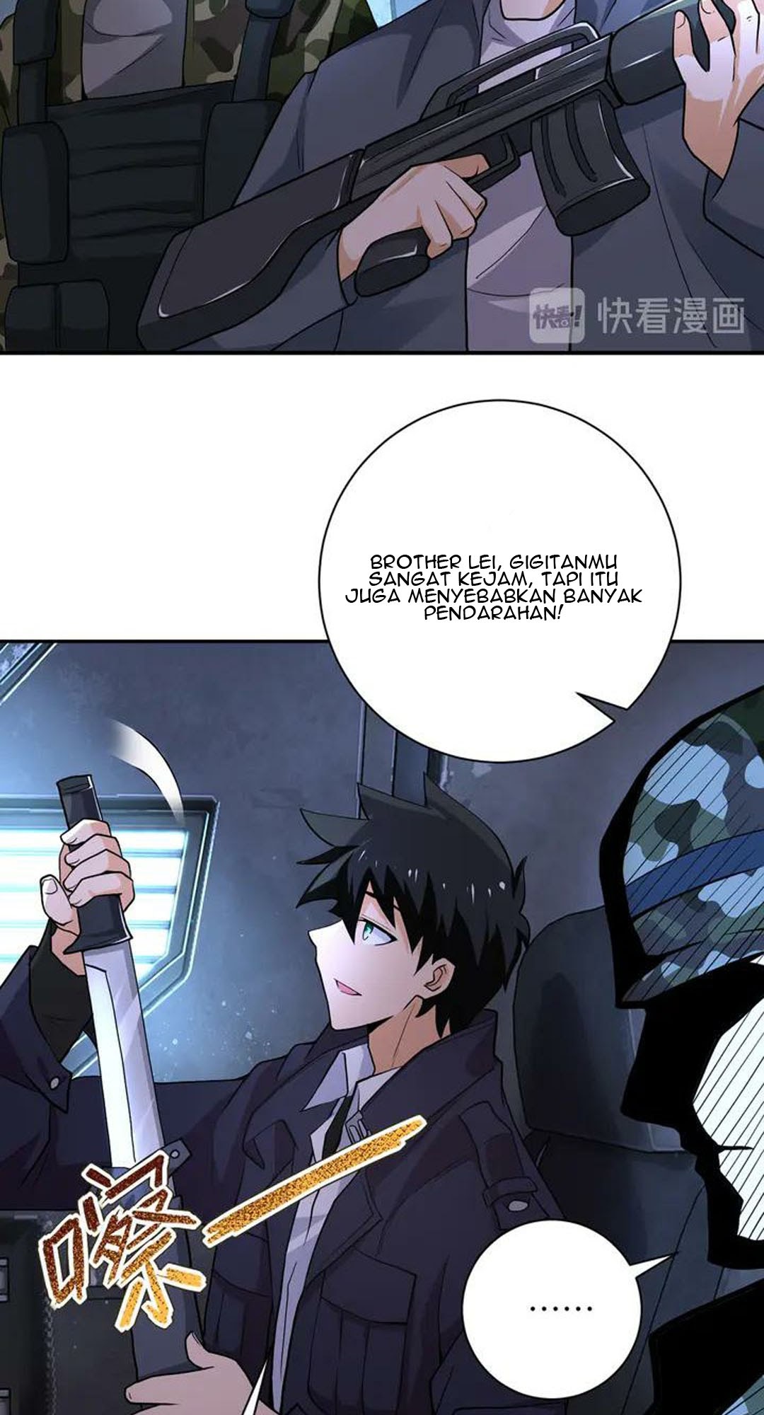 Halaman 6 dari Super System Chapter 110