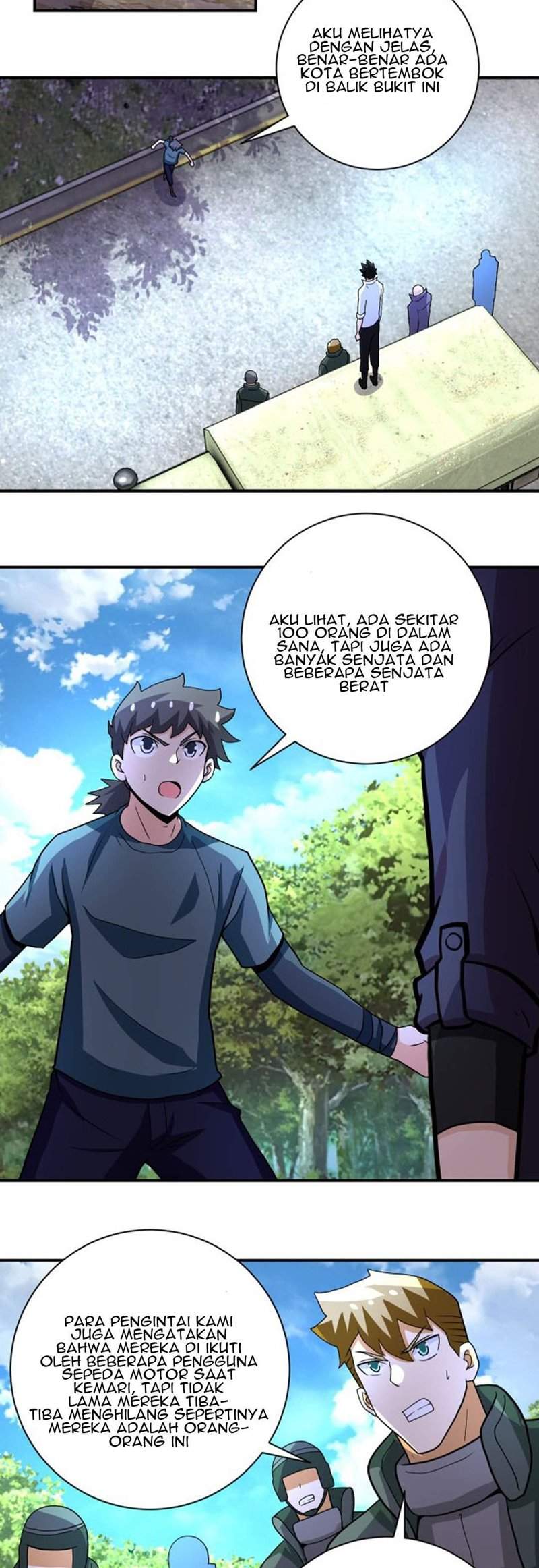 Halaman 11 dari Super System Chapter 214