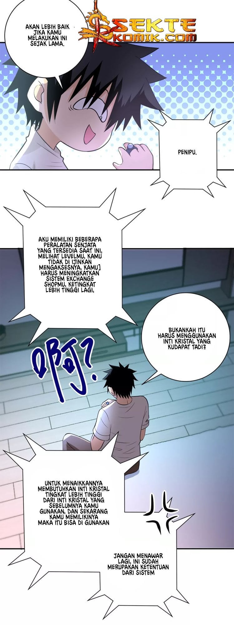 Halaman 8 dari Super System Chapter 54