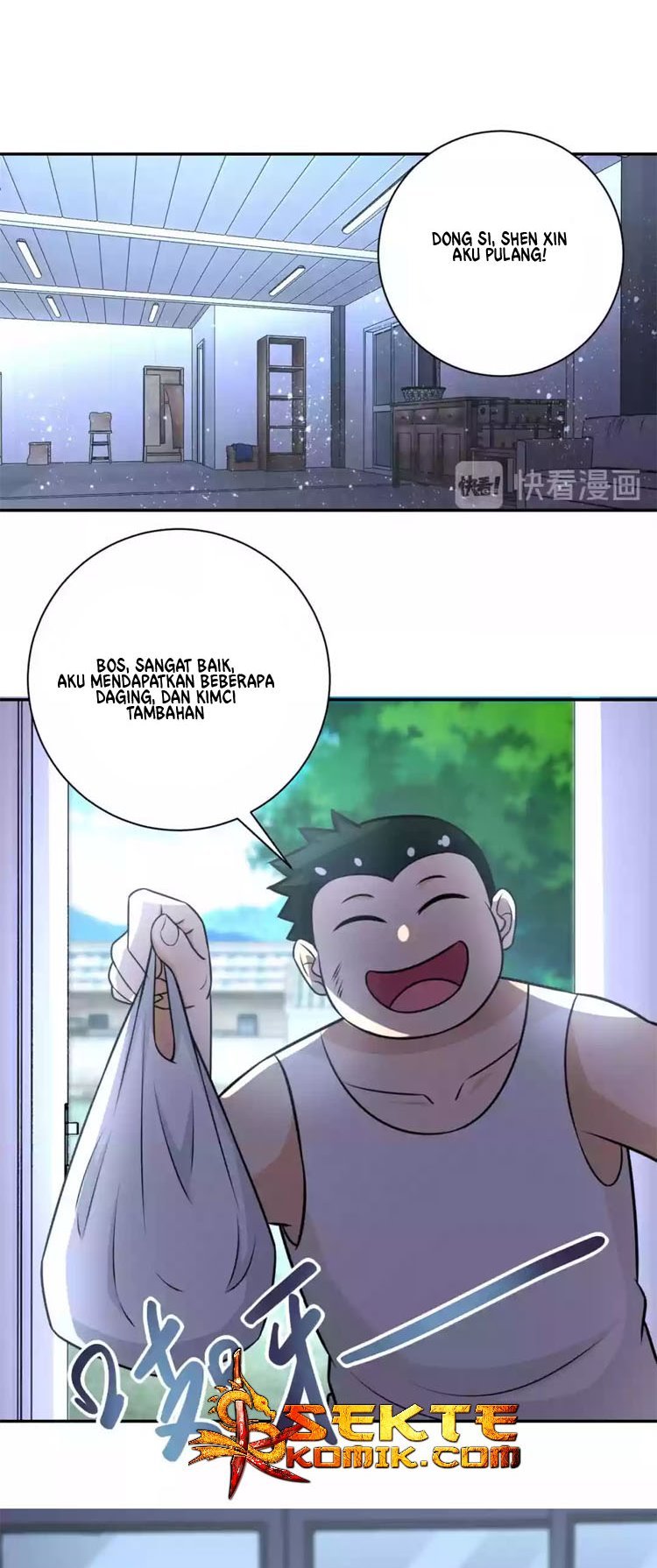 Halaman 12 dari Super System Chapter 58