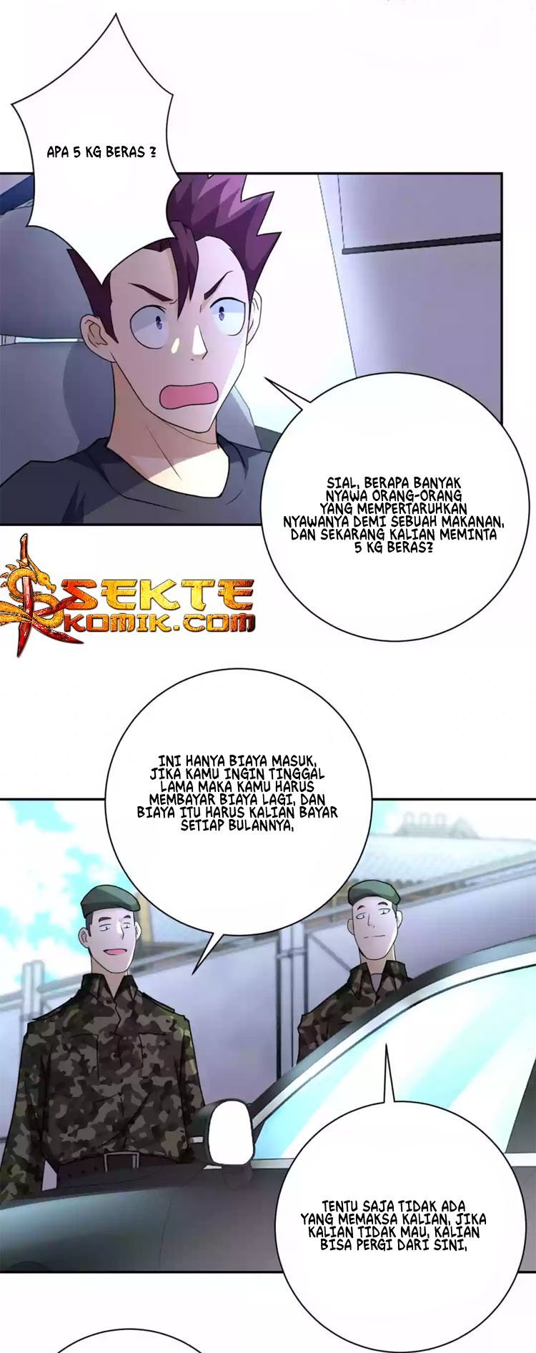 Halaman 22 dari Super System Chapter 59