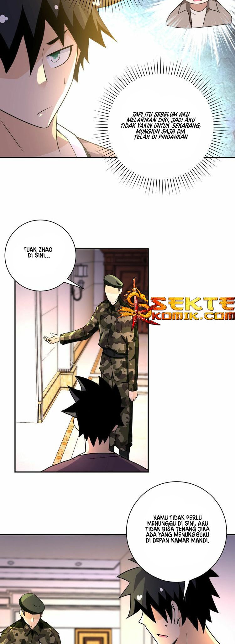 Halaman 11 dari Super System Chapter 62