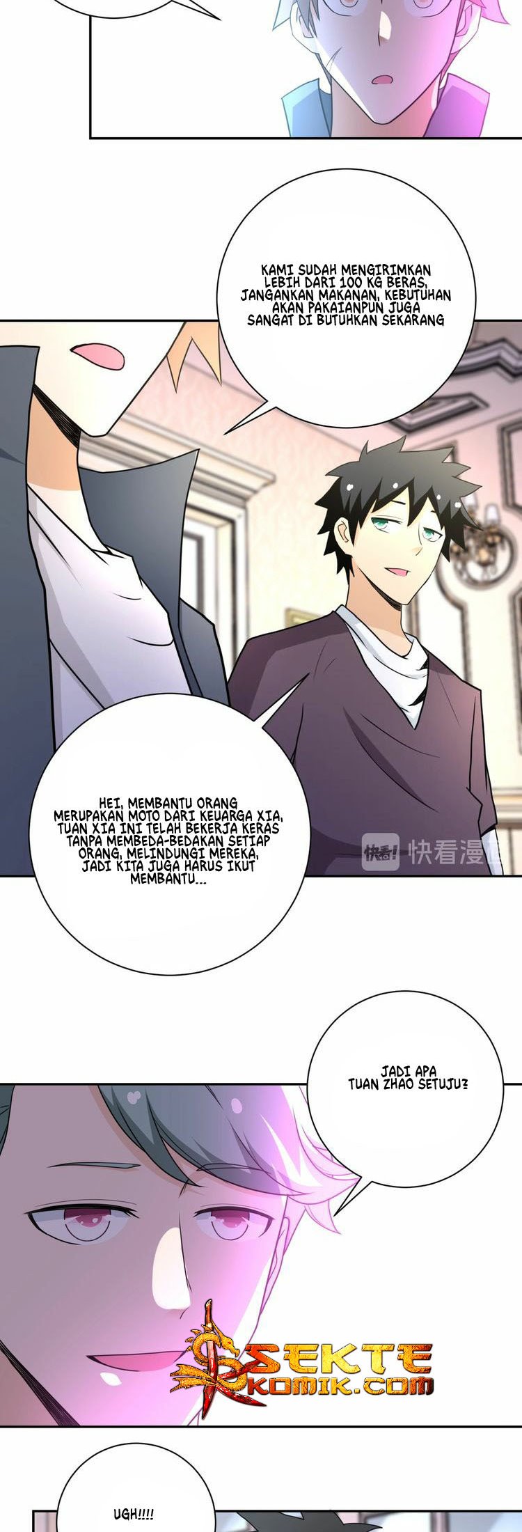 Halaman 8 dari Super System Chapter 62