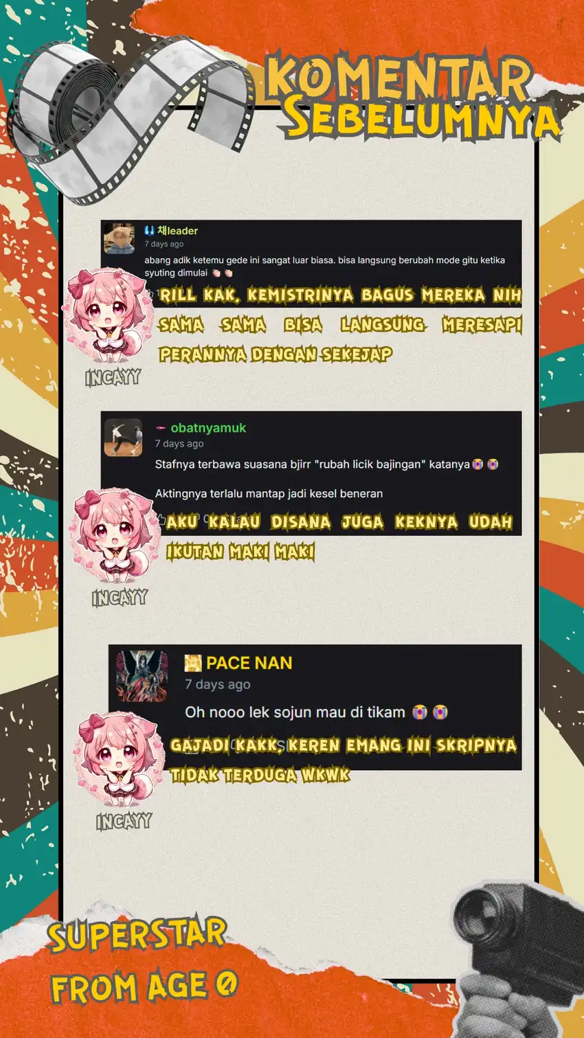 Halaman 55 dari Superstar From Age 0 Chapter 101