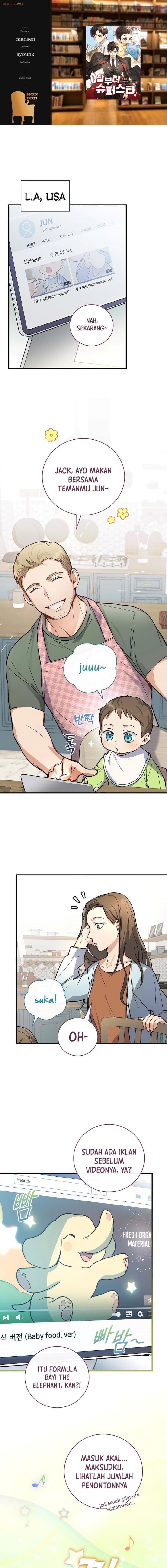 Halaman 1 dari Superstar From Age 0 Chapter 7