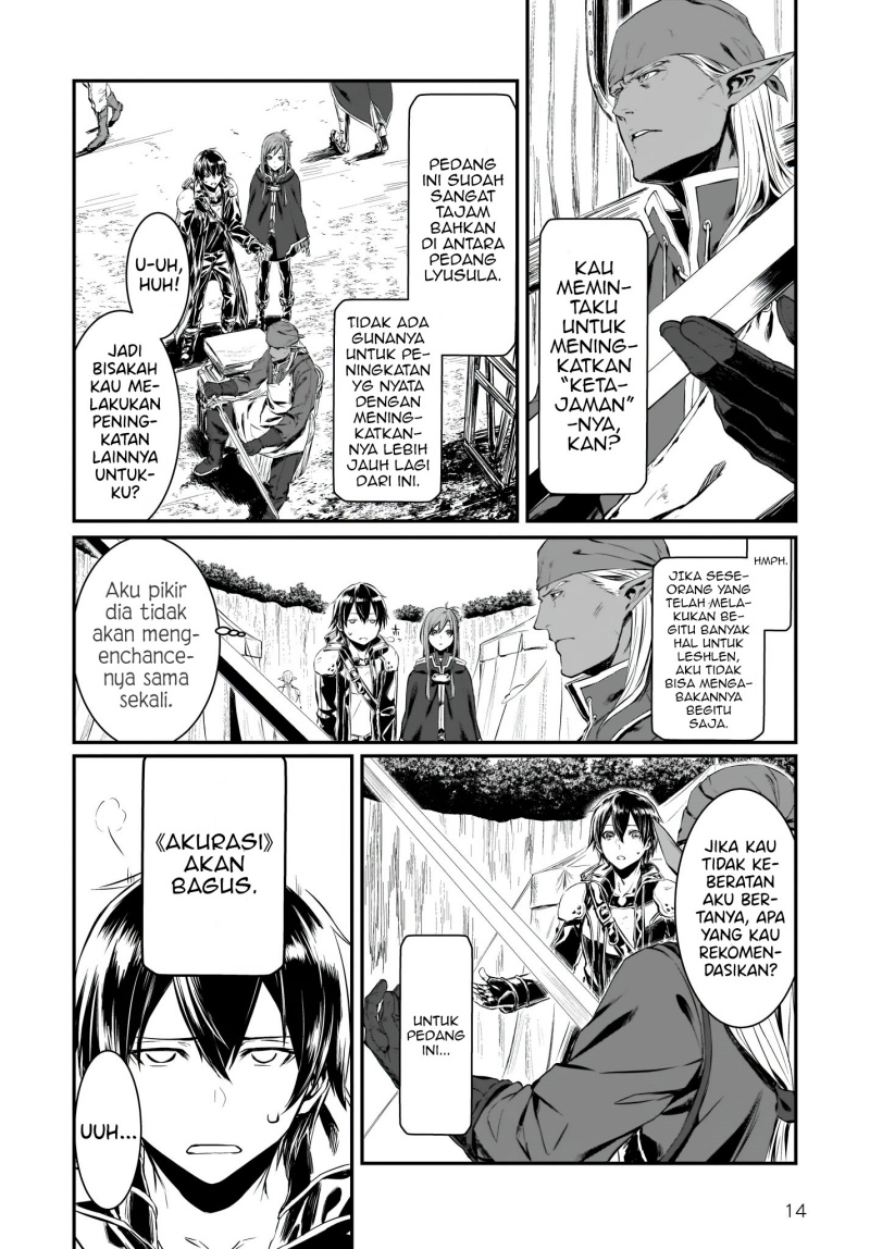 Halaman 11 dari Sword Art Online: Progressive - Kogane Ritsu no Kanon Chapter 1