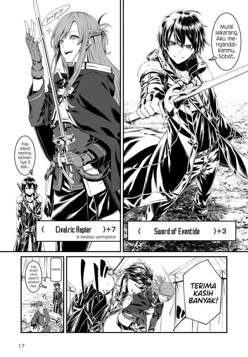 Halaman 14 dari Sword Art Online: Progressive - Kogane Ritsu no Kanon Chapter 1