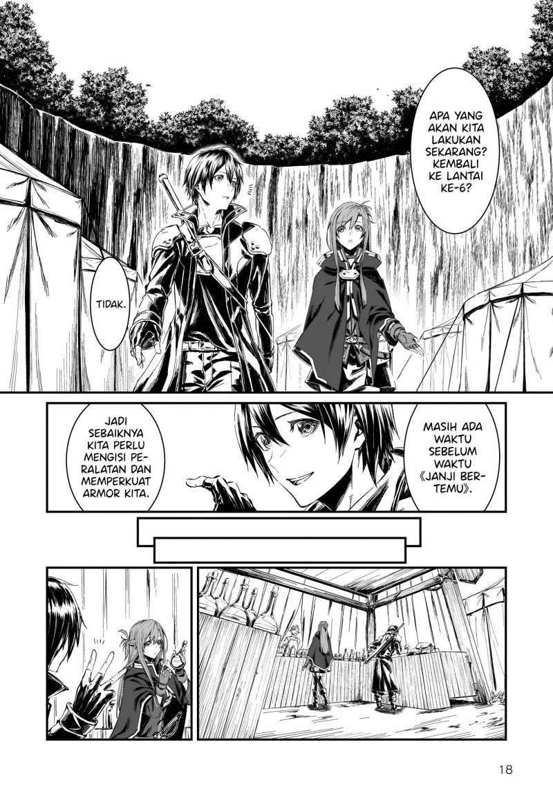Halaman 15 dari Sword Art Online: Progressive - Kogane Ritsu no Kanon Chapter 1