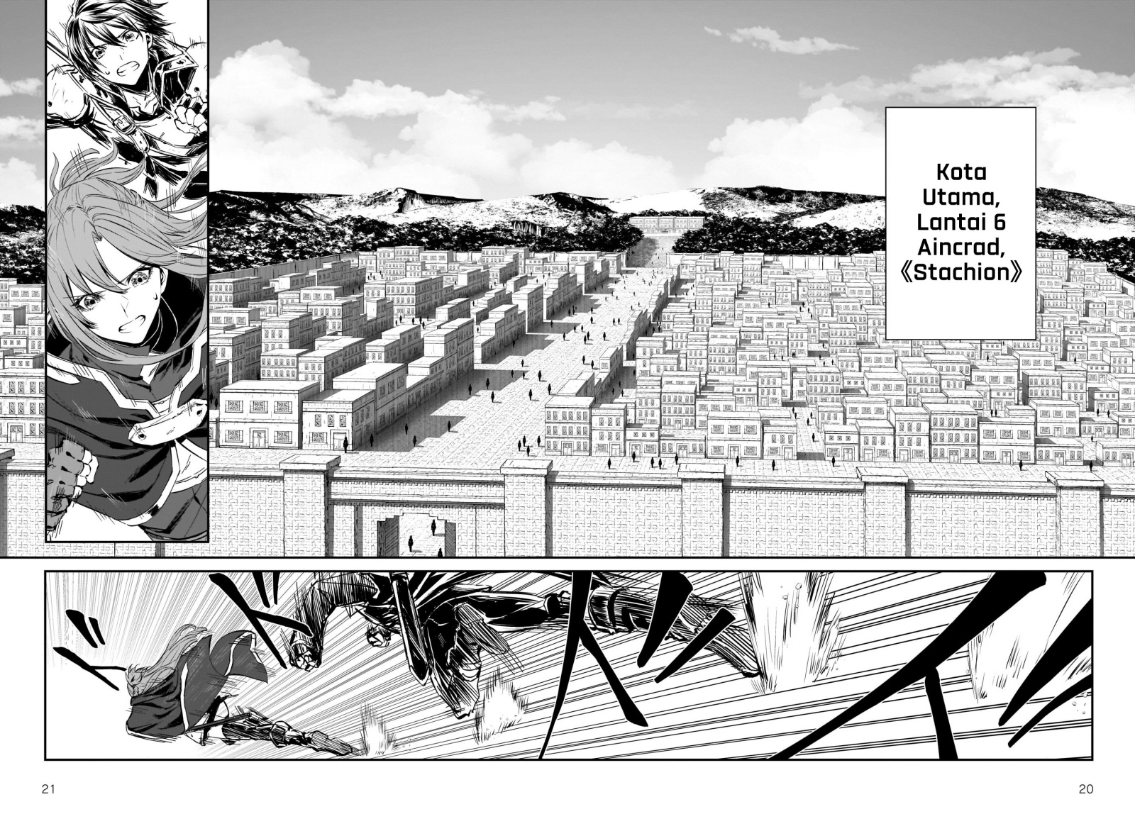 Halaman 17 dari Sword Art Online: Progressive - Kogane Ritsu no Kanon Chapter 1